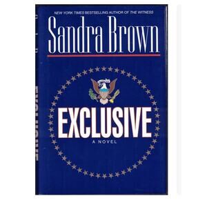 Exclusive Sandra Brown Hardcover Book